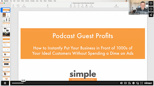 Podcast Guest Profits Training